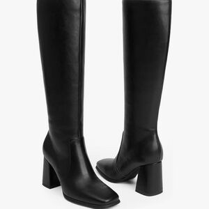 Elegant Black Over the Knee Women's Boots